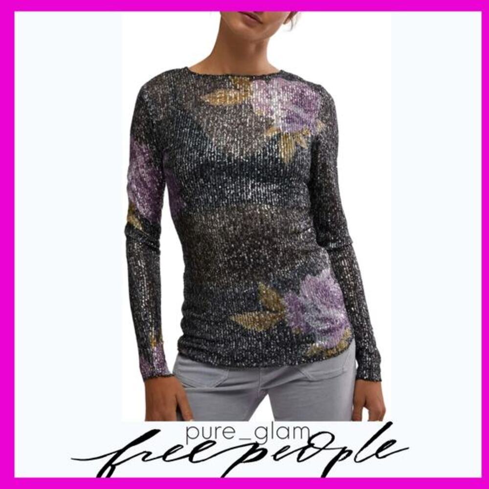 Free People sequin top